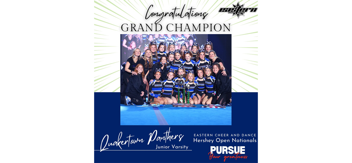 Congratulations JV...Grand Champions!